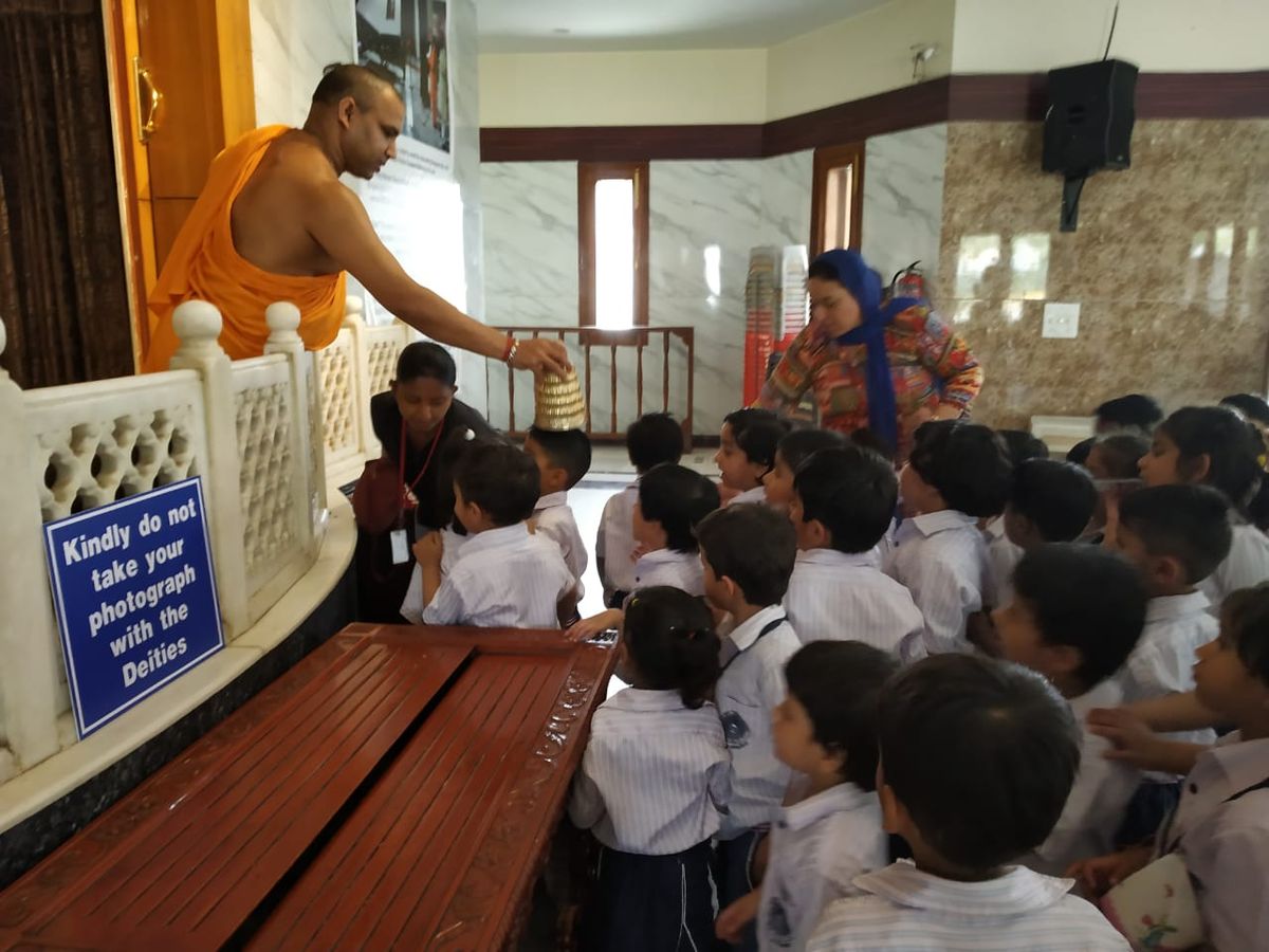 Children Participate in Cultural and Spiritual Program at ISKCON